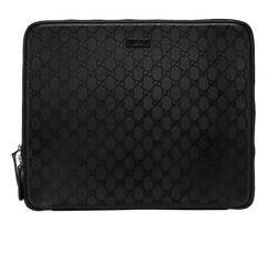 Gucci GG Laptop Case, Canvas, Black, 520981, DB, 3*